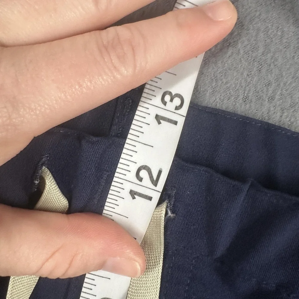 FIGS‎ Technical Collection Pants Mens Large Navy Blue Scrub Drawstring PO 3585